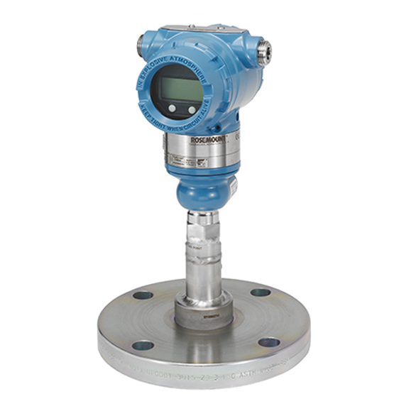 Rosemount single flange remote sealed pressure transmitter